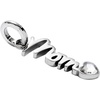 Alex and Ani Loved Ones Elongated Interchangeable Charms(Stainless Silver)