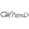 Alex and Ani Loved Ones Elongated Interchangeable Charms(Stainless Silver)