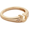 Alex and Ani Lucky Horse Shoe Ring for Women – Shiny Finish, Gold Plated Brass, Nickel-Free Trendy Jewelry, Ideal Ring Gift for Women