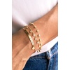 Alex and Ani Mantra In-Line Bracelets(Stainless Gold)