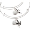Alex and Ani Mother & Daughter Sparrow Bangle Set of 2