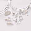 Alex and Ani Mother of Pearl Umbrella Bangle