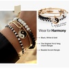 Alex and Ani Mother of Pearl Yin Yang Bangles Set of 3