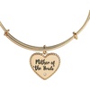 Alex and Ani Mother of the Bride Heart Bangle(Gold)