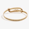 Alex and Ani Motivation Moon Charm Bangle(Gold)