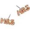 Alex and Ani Mrs Bubble Studs Earring, Shiny Gold