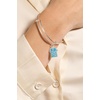 Alex and Ani Not All Angels Have Wings Bangle, Brass Shiny Silver