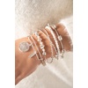 Alex and Ani November Birthstone Emerald Cut Bangle(Shiny Silver)