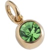 Alex and Ani October Birthstone Interchangeable Charm(Stainless Gold)