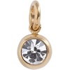 Alex and Ani October Birthstone Interchangeable Charm(Stainless Gold)