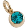 Alex and Ani October Birthstone Interchangeable Charm(Stainless Gold)