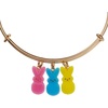 Alex and Ani PEEPS® Easter Chick and Bunny Bracelet(Bunny Multi-Charm Bangle)