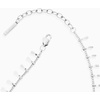Alex and Ani Paddle Tassel Chain Anklet(Stainless Silver)
