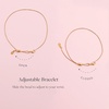Alex and Ani Path of Symbols Adjustable Pull Chain Bracelet for Women, Heart Charm, Sterling Silver, 5.5 to 9.5 in(14kt Gold Over .925 Sterling Silver)