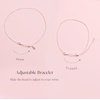 Alex and Ani Path of Symbols Adjustable Pull Chain Bracelet for Women, Heart Charm, Sterling Silver, 5.5 to 9.5 in(.925 Sterling Silver)