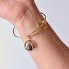 Alex and Ani Path of Symbols, Bee Bracelet(Antique Gold)
