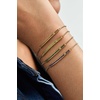 Alex and Ani Pave Bolo Birthstone Bracelet – Stainless Steel Gold/Silver, Perfect for Stacking, Adjustable Birthstone Bracelet for Women, Ideal Gift Jewelry(April)