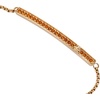 Alex and Ani Pave Bolo Birthstone Bracelet – Stainless Steel Gold/Silver, Perfect for Stacking, Adjustable Birthstone Bracelet for Women, Ideal Gift Jewelry(November)