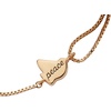 Alex and Ani Pearlized Dove Peace Pull Chain Bracelet for Women (Shiny Gold)