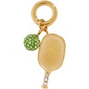 Alex and Ani Pickleball Duo Interchangeable Charm(Stainless Gold)