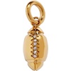 Alex and Ani Pickleball Duo Interchangeable Charm(Stainless Gold)
