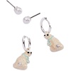 Alex and Ani Polar Bear Jewelry(Earring set of 2)