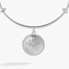 Alex and Ani Sand Dollar Charm Bangle(Shiny Silver)