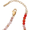 Alex and Ani Semi-Precious Beaded Anklet(Coral)