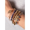 Alex and Ani September Birthstone Emerald Cut Bangle
