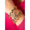 Alex and Ani September Birthstone Emerald Cut Bangle