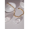 Alex and Ani September Birthstone Sapphire Curb Chain Bracelet(Shiny Gold)