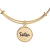Alex and Ani Sister Charm Bangle(Gold)