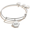 Alex and Ani Sister Charm Bangle(Silver)