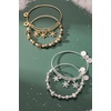 Alex and Ani Snowflake Bracelets(Snowflake Multi-Charm Bangle)