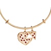 Alex and Ani Sweet Treats Multi Charm Bangle(Pizza My Heart)