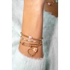 Alex and Ani Sweethearts ‘Bestie’ Charm Bangles Set of 2(Sweethearts® “Cutie Pie” Set of 2 Bangles)