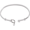 Alex and Ani Tension Bangle Base Bracelet, Shiny Silver