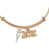 Alex and Ani Thanks For All Your Support Bangle, Brass Shiny Gold