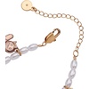 Alex and Ani Womens Holiday Bracelets – Nickel-Free Brass Bracelets, Trendy Women’s Jewelry (Pink Christmas Beaded Charm Bracelet, Shiny Gold)