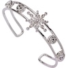 Alex and Ani Women’s Snowflake Bracelets – Nickel-Free, Trendy Bracelets for Women, Ideal Jewelry Gift(Crystal Snowflake)