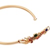 Alex and Ani Woodland Bracelets for Women – Nickel-Free Finish, Trendy, Dainty Design for Everyday Wear, Ideal Gift(Woodland Gemstone Tension Cuff (Shiny Gold))