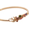 Alex and Ani Woodland Bracelets for Women – Nickel-Free Finish, Trendy, Dainty Design for Everyday Wear, Ideal Gift(Woodland Gemstone Tension Cuff (Shiny Gold))