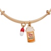 Alex and Ani You Are Indispensable Bangle, Brass Shiny Gold