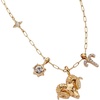 Alex and Ani Zodiac Charm Cluster Necklace(Aries)