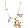 Alex and Ani Zodiac Charm Cluster Necklace(Capricorn)