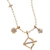 Alex and Ani Zodiac Charm Cluster Necklace(Saggittarius)