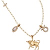 Alex and Ani Zodiac Charm Cluster Necklace(Taurus)