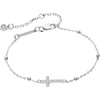 ALEX AND ANI Divine Guides Bracelets for Women(Precious Cross (Sterling Silver))