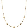 ALEX AND ANI Floret Chain Necklace, Shiny Gold