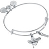 Alex and Ani 2025 Graduation Charm Bangle(Silver)
